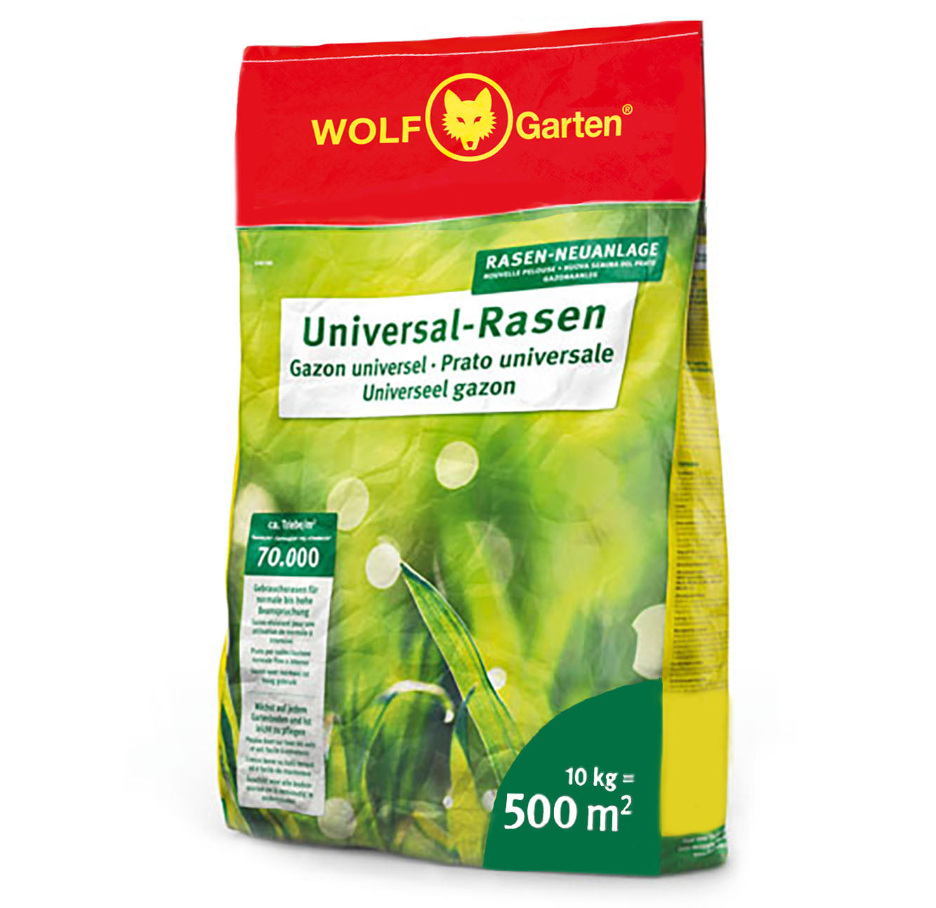 U-RS 500 SAATGUTMISCHUNGEN FÜR GROSSE RASENFLÄCHEN
