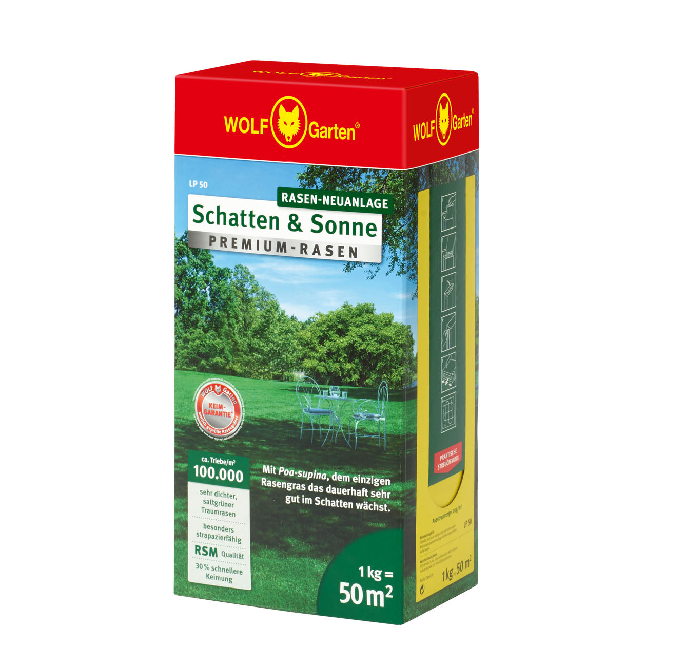 LP 50 »SCHATTEN & SONNE« PREMIUM-RASEN