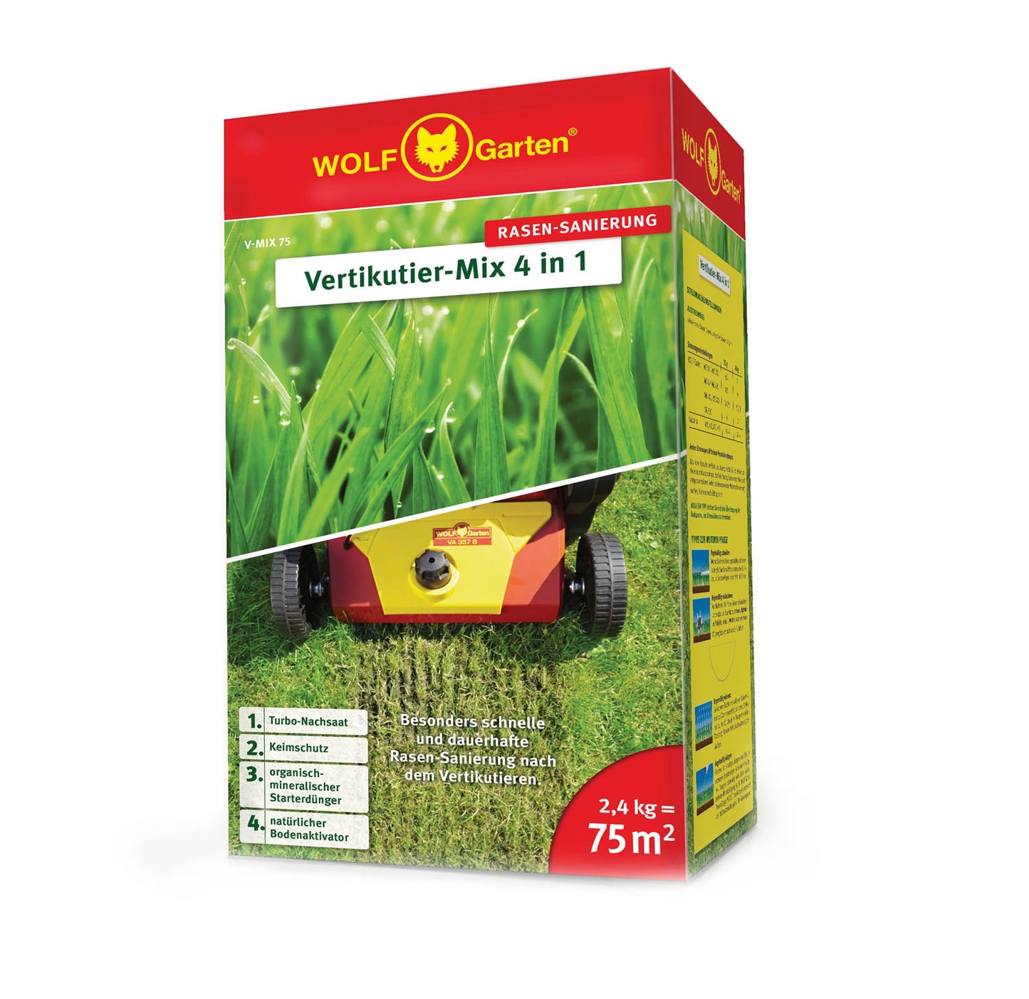 V-MIX 75 VERTIKUTIER-MIX 4-IN-1