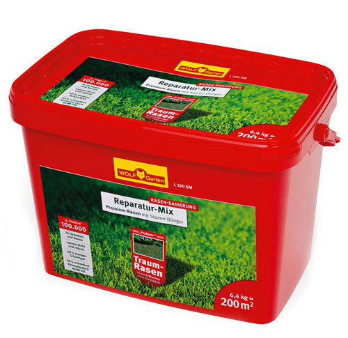 L 200 SM Rasen-Reparatur-Mix »PREMIUM-RASEN« für 200 qm MIT STARTER-DÜNGER