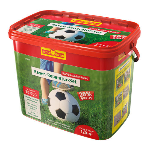 L 120 G Rasen-Reparatur-Mix »PREMIUM-RASEN« für 120 qm MIT STARTER-DÜNGER