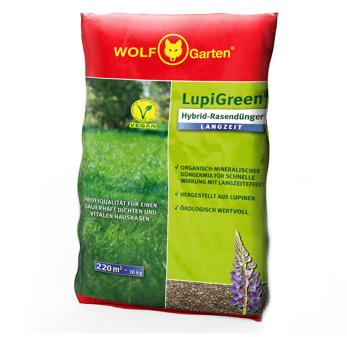 LU-L 220 LupiGreen® HYBRID-RASENDÜNGER LANGZEIT