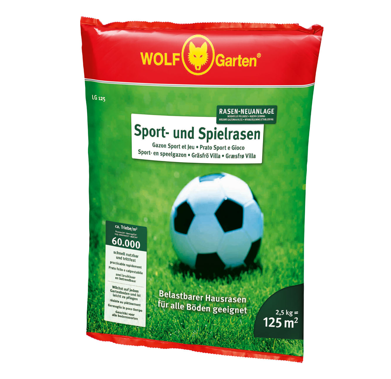 LG 125 SPORT- UND SPIELRASEN