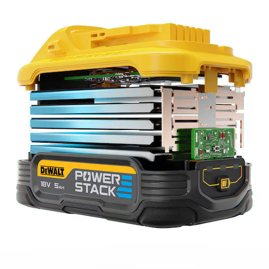 DeWALT DCBP518H2-XJ Powerstack Akku, 18V / 5,0Ah, 2er Set