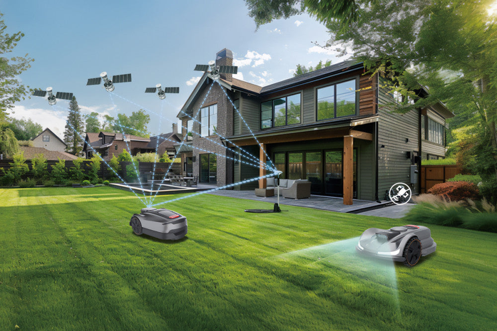 Sunseeker X7 - RTK 4WD Mähroboter bis 3.000 m²