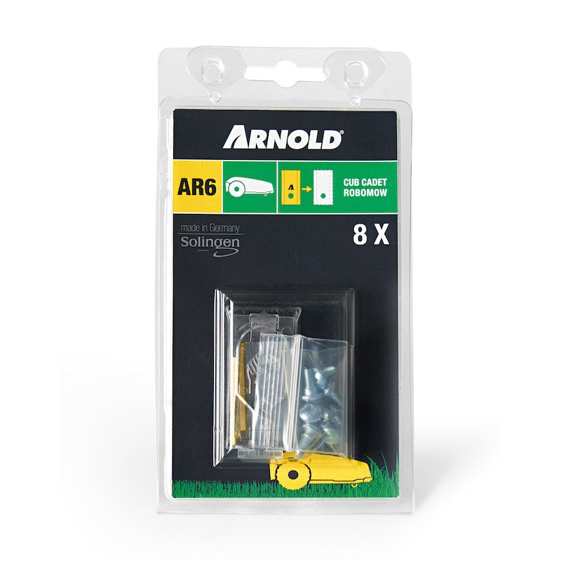Mähklingen-Set für Robomow RK und Cub Cadet XR Mähroboter, 8 Stück