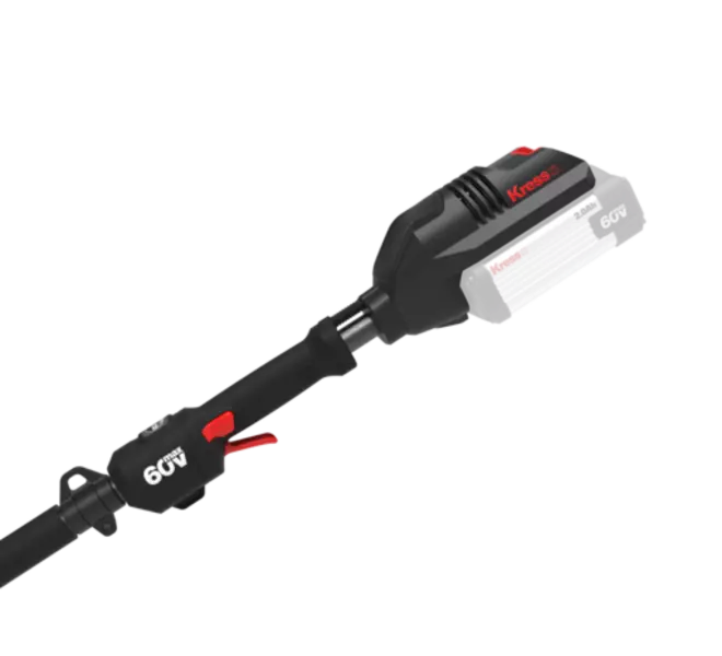 Kress KG160E.9 bürstenloser Akku-Rasentrimmer 60 V 38 cm - inkl. 3 A Ladegerät und 2 Ah Akku + Gratis 2 Ah Akku