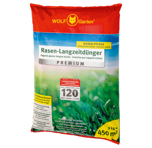 LE 450 RASEN-LANGZEITDÜNGER ''PREMIUM'' FÜR 120 TAGE