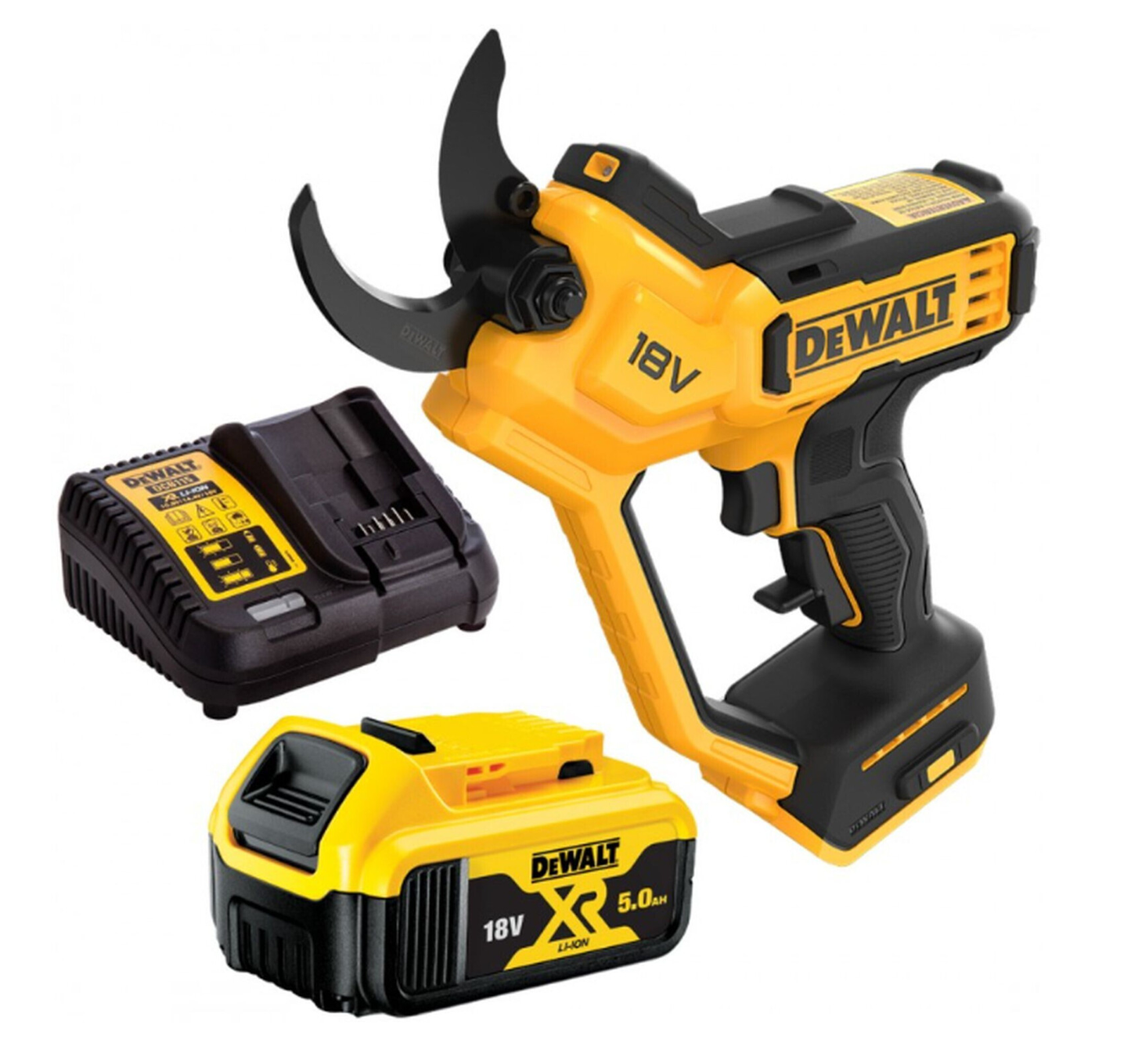 DeWALT DCMPP568P1-QW Akku-Astschere (38mm/18V/1x5,0Ah)