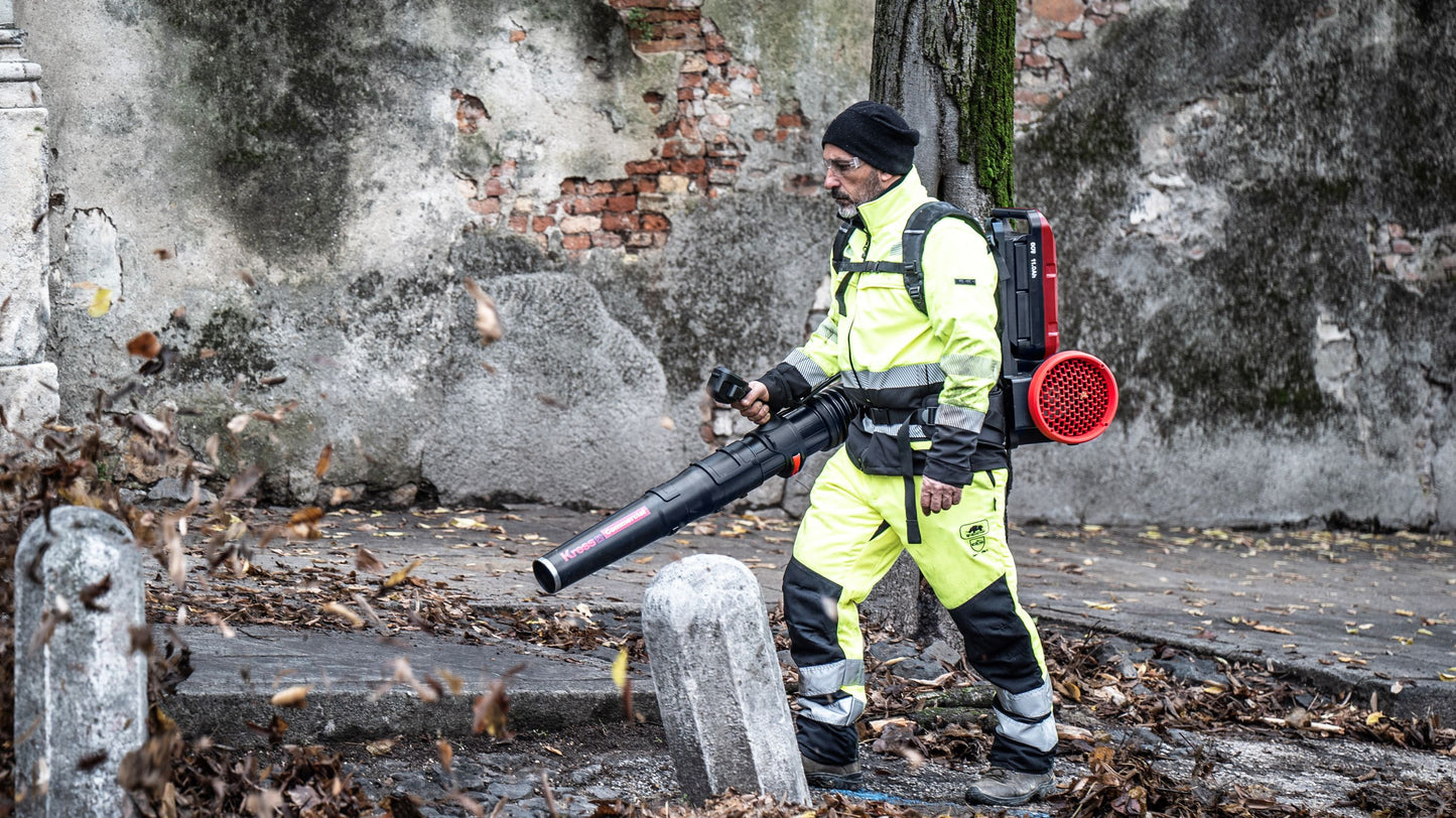 Kress KC500.9 - Gewerblicher 60-V Rucksack-Laubbläser
