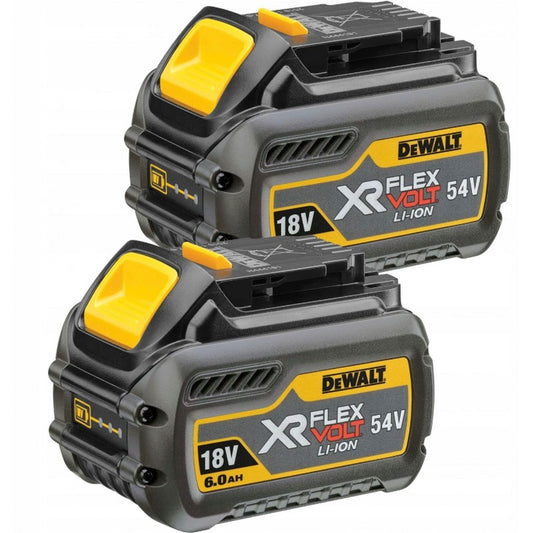 DeWALT DCB548Y2-XJ 2er Akku-Set 54 Volt / 216 Wh