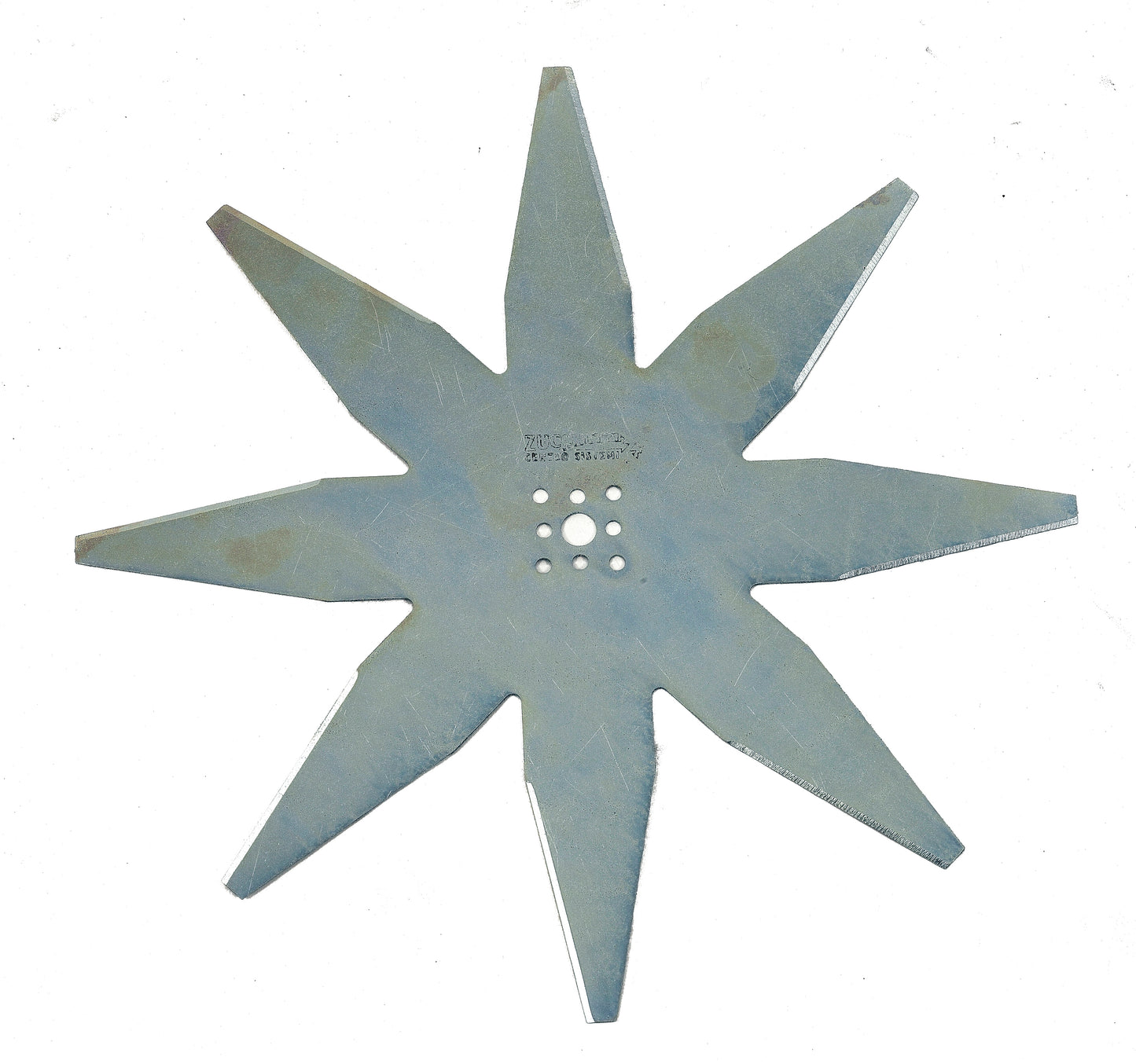 25 cm 8-Stern-Federstahlmesser (flach) 200Z05100A inkl. Schrauben